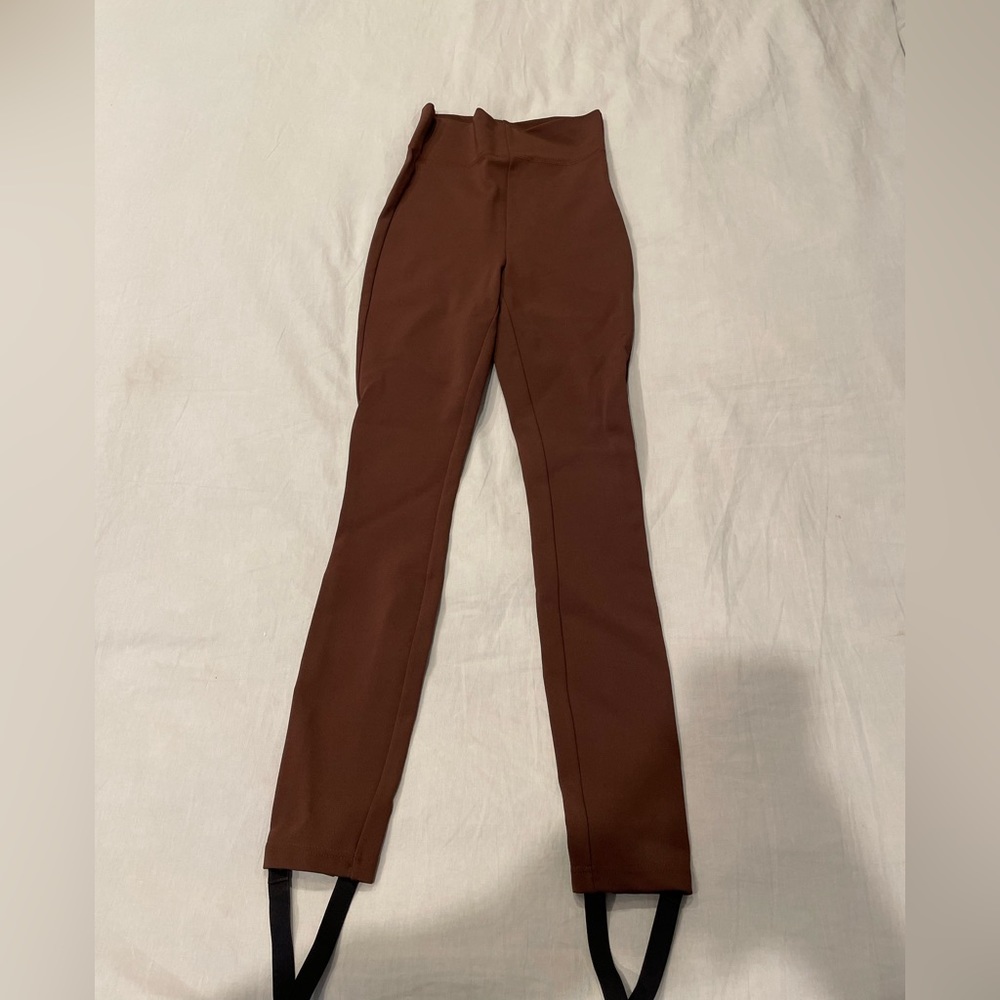 Dolce & Gabbana high-waisted stirrup leggings
